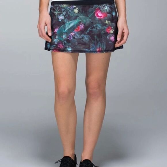 Lululemon Run PACE SETTER SKIRT Curious Jungle 6 - Picture 4 of 10